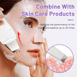 Ultrasonic Facial Skin Scrubber – Blackhead Remover & Pore Deep Cleanser